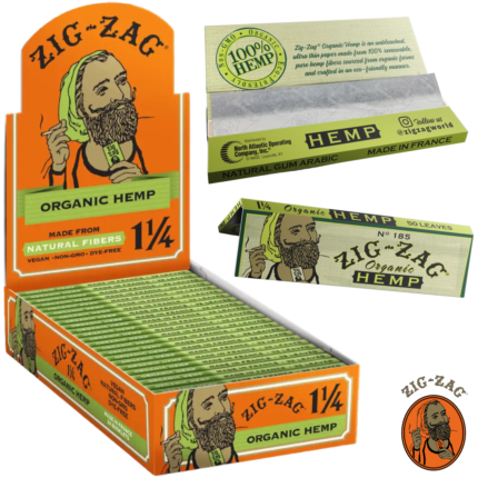 Zig Zag 1 ¼ Organic Hemp Papers
