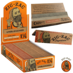 Zig Zag 1 ¼ Unbleached Papers Carton