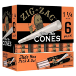 Zig Zag Promo Display (36 Pack) - 1 ¼ Cones