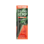 Zig Zag Terpene Infused Hemp Cones Carton - Clementine - Image 2