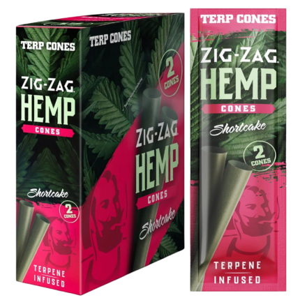 Zig Zag Terpene Infused Hemp Cones Carton - Shortcake
