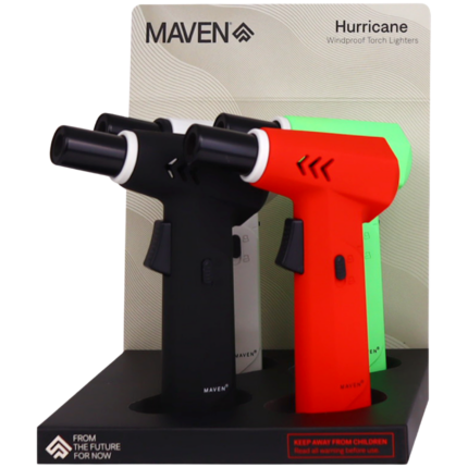 Maven Hurricane Torch - 4 Pack Display