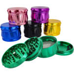 2.5" Notched Aluminum Grinder