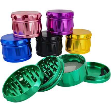 2.5" Notched Aluminum Grinder