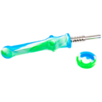 4.5" Silicone Nectar Straws w/ Mixed Tips - 25 Pack - Image 8