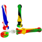 4.5" Silicone Nectar Straw w/ Quartz Tip - Image 2