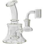 5" Clear Classic Showerhead Rig - Image 4
