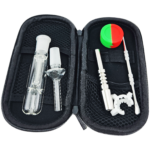 4" 14mm Nectar Collector Kit w/ Zipper Case