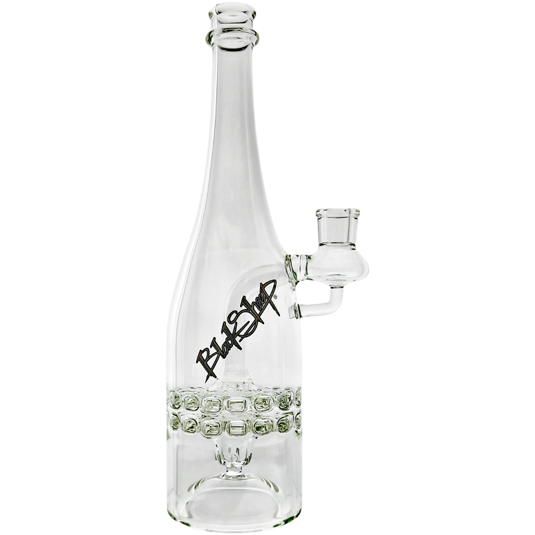 BT-44 Ratchet 12'' Black Sheep 75mm Clear Ratchet Wine Bottle - Image 1