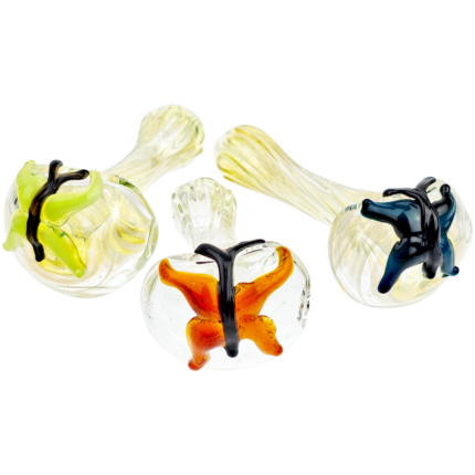4" Element Butterfly Pipe - Made in USA