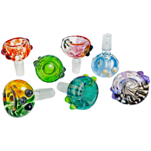 2" 14mm Element Color and Fume Flower Bowl - Made in USA