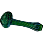 4" Element Lake Green Silver Fume Pipe - Made in USA - Image 5