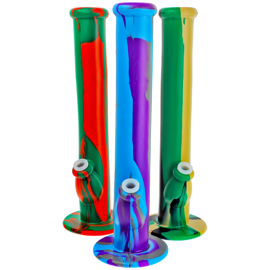 SA34 SILICONE BONGS 14" Silicone Straight - Image 1