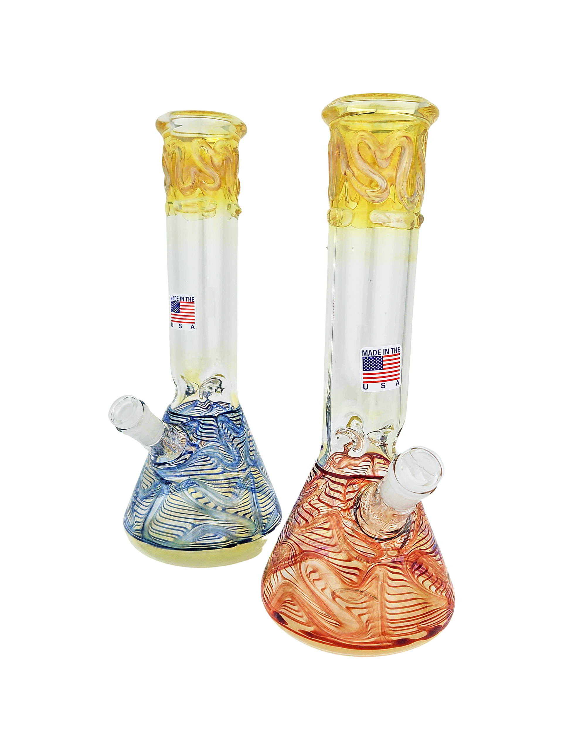 20230509_140753.2.2.222 12" Fume Wrap & Rake Beaker - Made in USA - Image 1