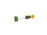 3.5" Amani Summerday Glass Push Blunt Chillum - Made in USA - Image 6