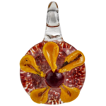 1.5" Yellow Flower Pendant