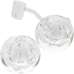 3" Clear Fab Sphere 10mm Rig (One Off)