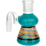 3" 14 M 90° Rainbow Swirl Ash Catcher - Image 7