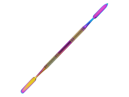 7" Iridescent Stainless Steel Dab Tool