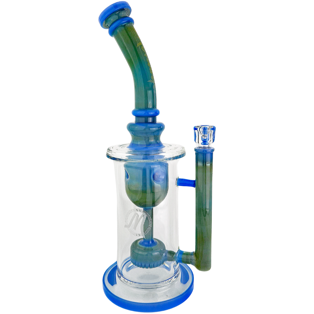 MK-B9-CR Monark 11" Monark Color Fume Taurus Bong - Image 1