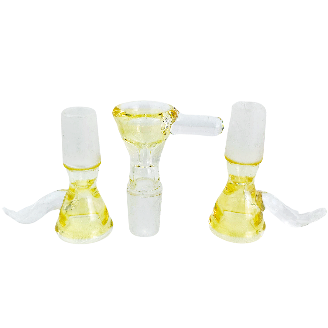 UM 18MM FUME BOWL 2.5" 18mm U&M Fume Flower Bowl w/ Handle - Made in USA - Image 1