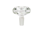 2" 14mm Clear Large Diamond Flower Bowl - Image 2