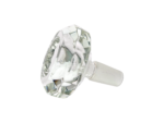 2" 14mm Clear Large Diamond Flower Bowl - Image 3