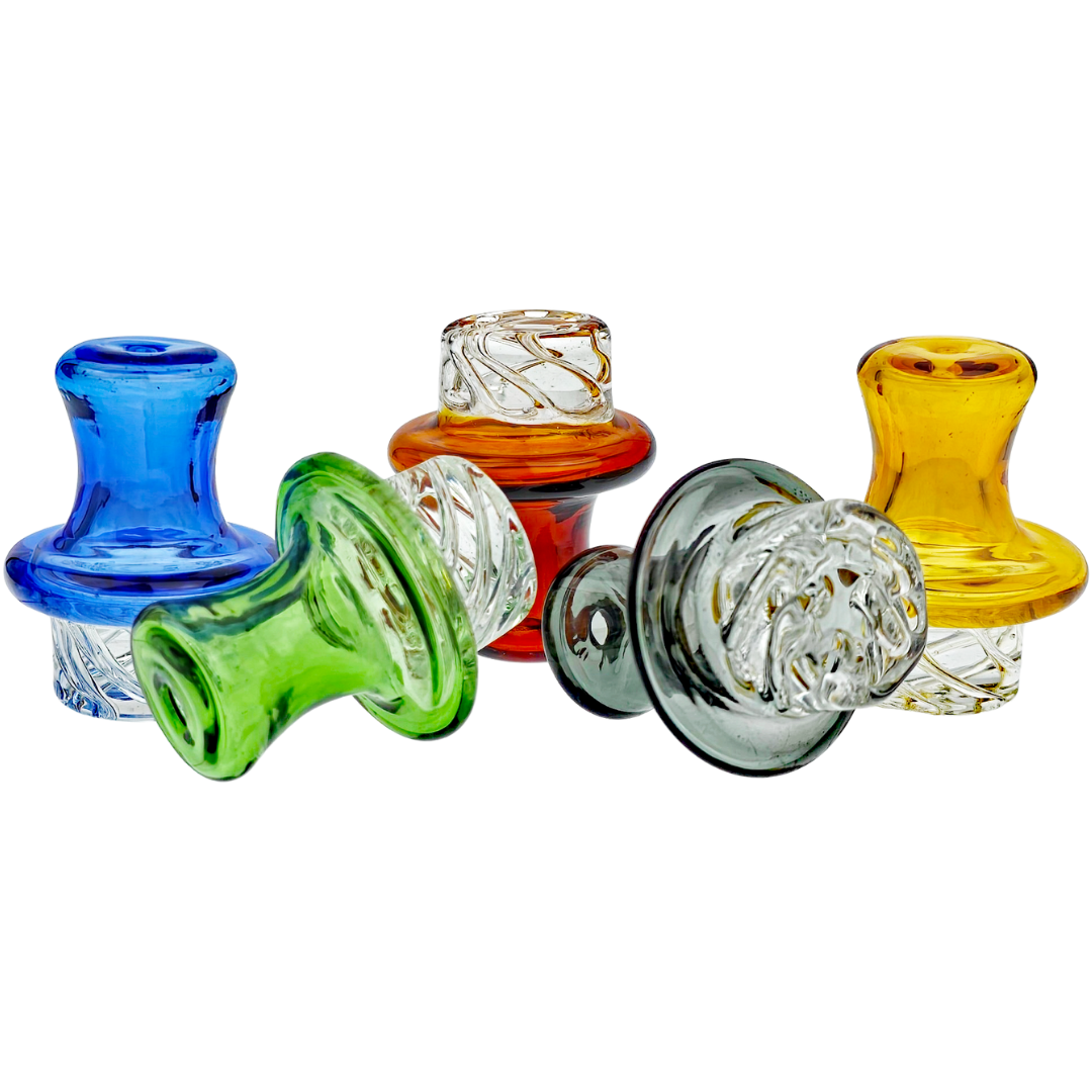 GA1248 Carb Caps 1.5" Color Top Hat Spinner Carb Cap - Image 1