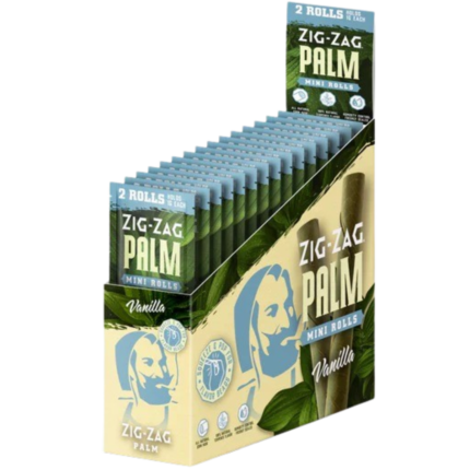 Zig Zag Mini Palm Rolls Carton 2pk - Vanilla