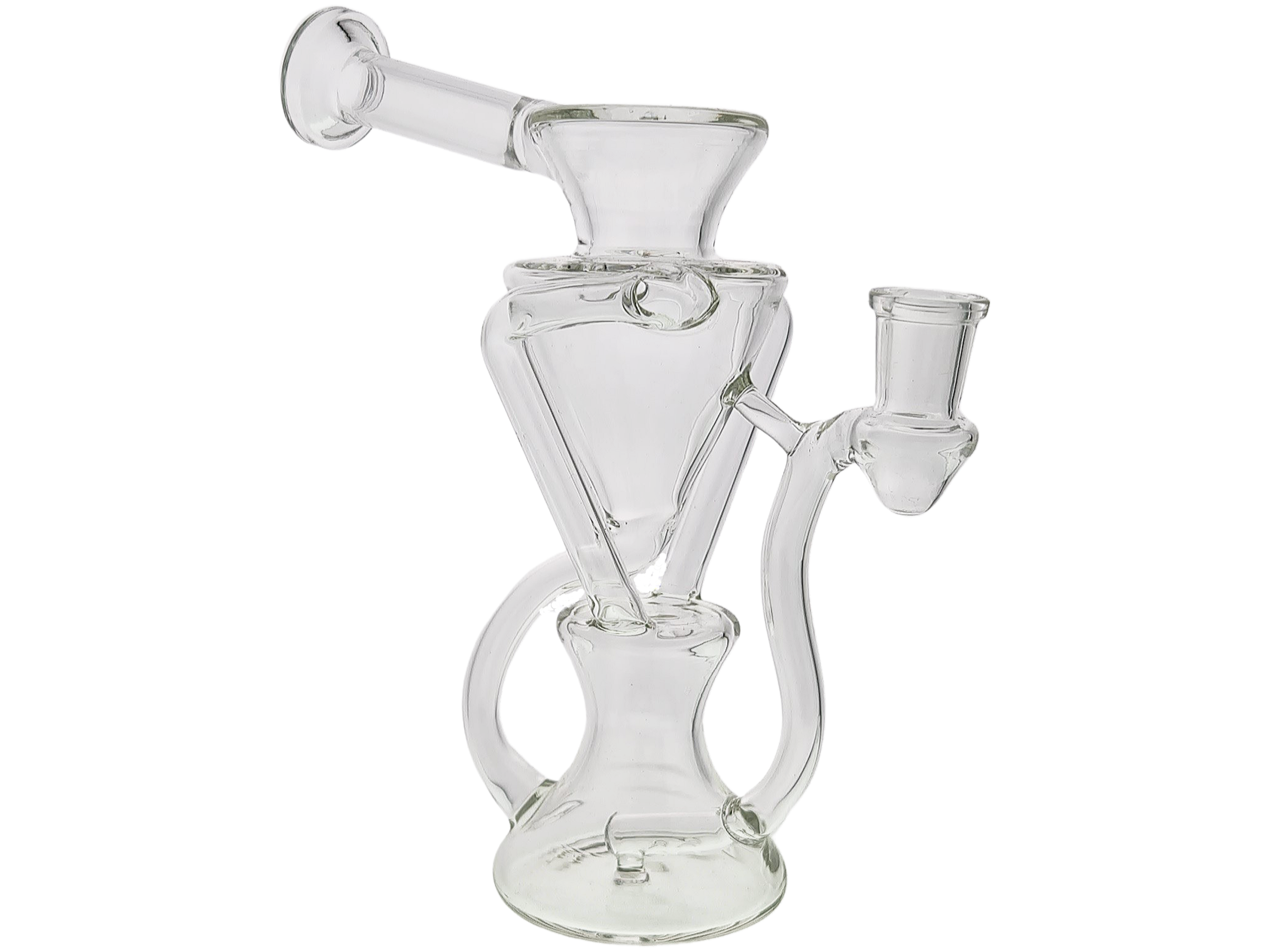 20241017_101206.png.2 8" Clear Dual Uptake Recycler (One Off) - Image 1
