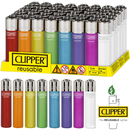 Clipper Lighters CP11 Crystal Rainbow