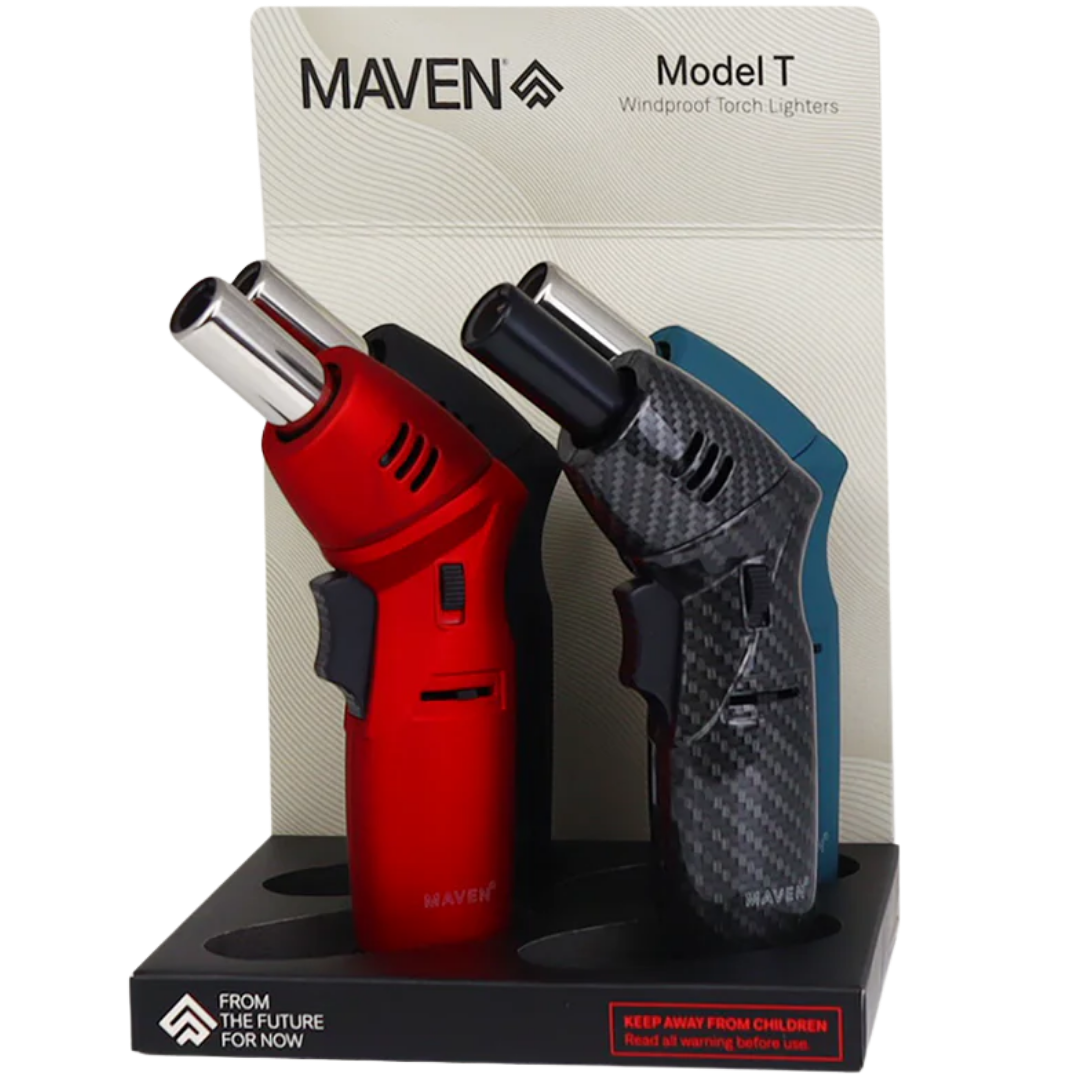 MAVEN MODEL T 4 PACK 8" Maven Model T Torch - 4 Pack Display - Image 1