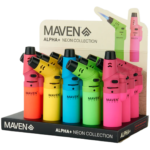 3.5" Maven Alpha+ Neon Torch - 15 Pack Display