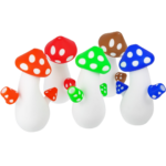 6.5" Silicone Mushroom Bong w/ Carb (one off) (brown) - Image 7