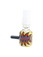 2.5" Wigwag Flower Bowl w/ Color Peg Handle - Image 2