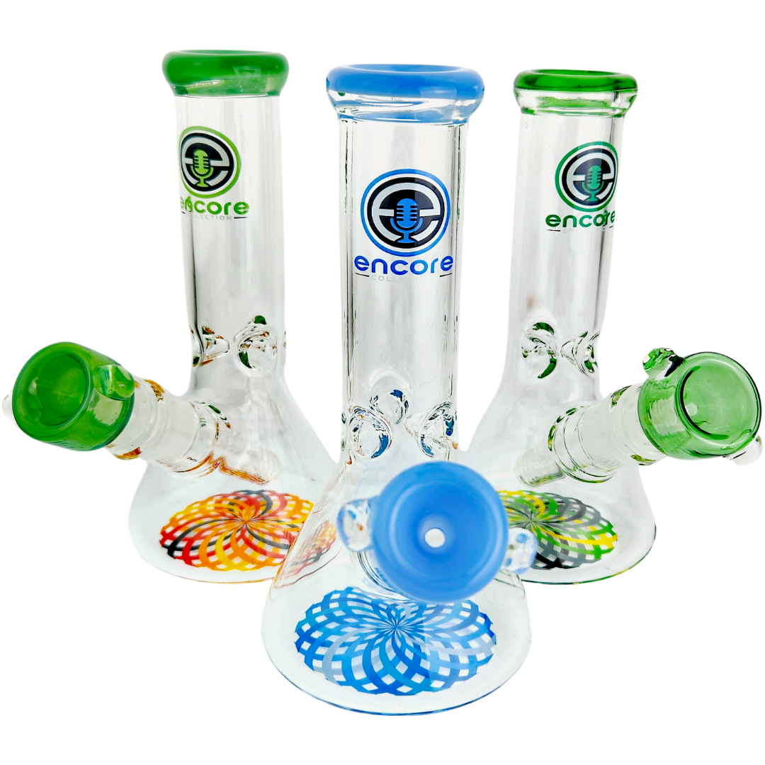 EC-W2509-RET 8" Encore Reticello Beaker - Image 1