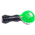4" Silicone Honeycomb Spoon w/ Poker - Image 6