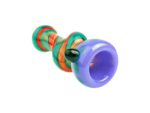 4" Color Swirl Large Bowl Chillum - Image 4