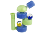 5.5" Two-Tone Stacked Puck Flower Implosion Rig (One Off) - Image 2