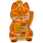 5.5" Iridescent Sculpted Fortune Cat Rig - Image 2