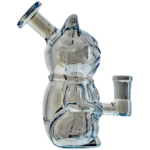 5.5" Iridescent Sculpted Fortune Cat Rig - Image 3