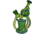 8" Color Fume Double Uptake Wheel Recycler