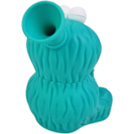 4.5" Silicone Cookie Monster Bubbler - Image 4