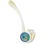 7" Element Silver Fume Gandalf Pipe w/ Marble Cab - Made in USA - Image 3