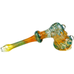 7.5" Oregon Made Glass Hammer Bubbler - Made in USA - Image 4