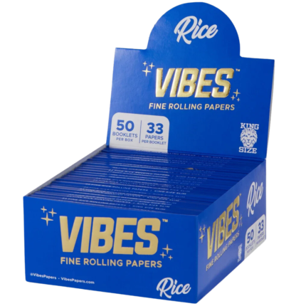 VIBES Rice Papers Box - King Size Slim