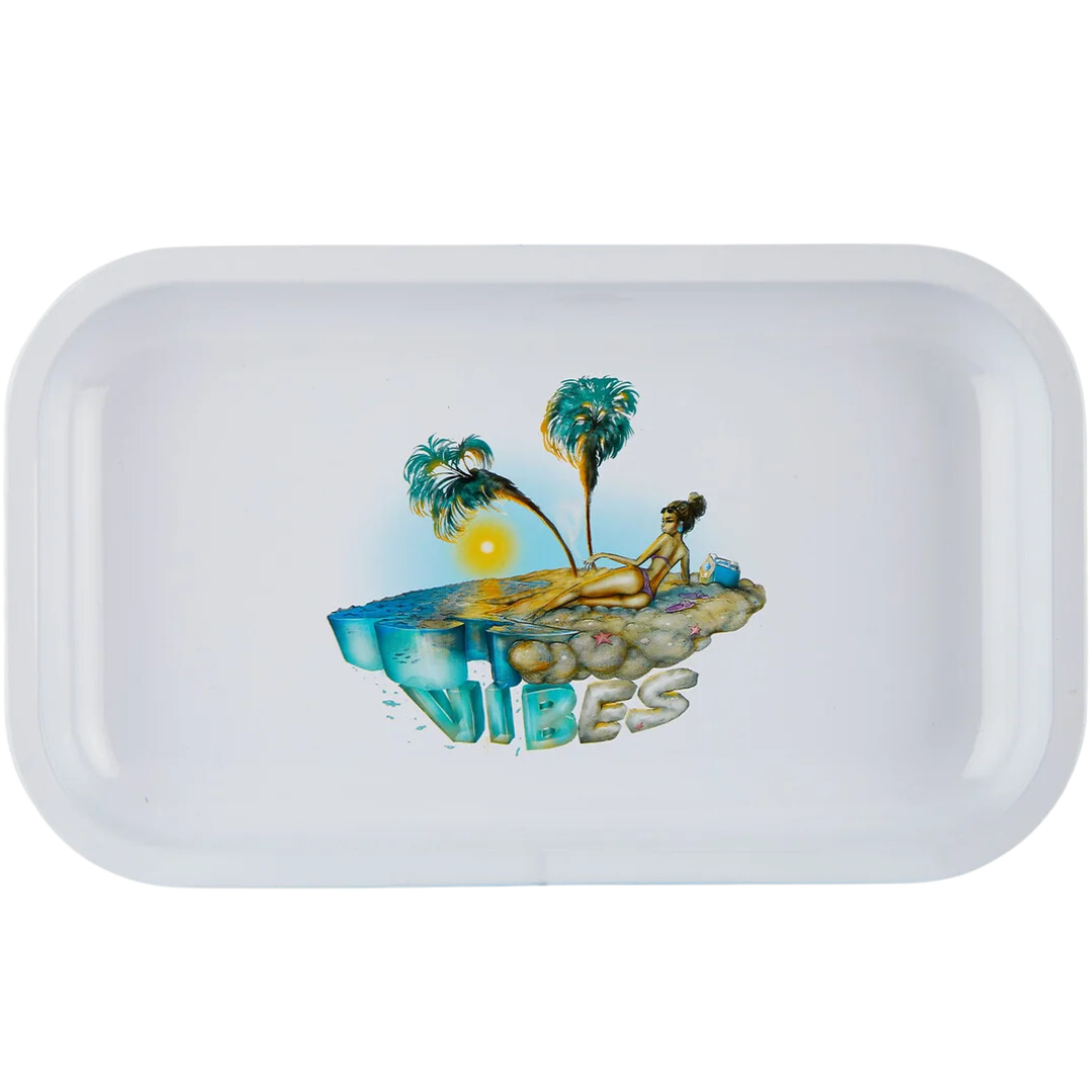 VIBES Private Island Rolling Tray MEDIUM VIBES Private Island Rolling Tray - Medium - Image 1
