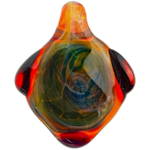 1.75" All Out Red Pendant