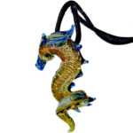 2" Peaselburg Dichro Dragon Pendant