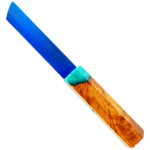 4.5" Epoxy & Wood Sword Dab Tool - Image 3